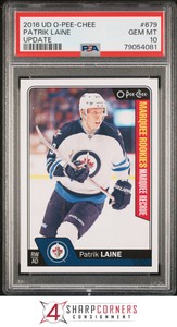 2016 UPPER DECK O-PEE-CHEE UPDATE #679 PATRIK LAINE RC JETS PSA 10 H3717313-081