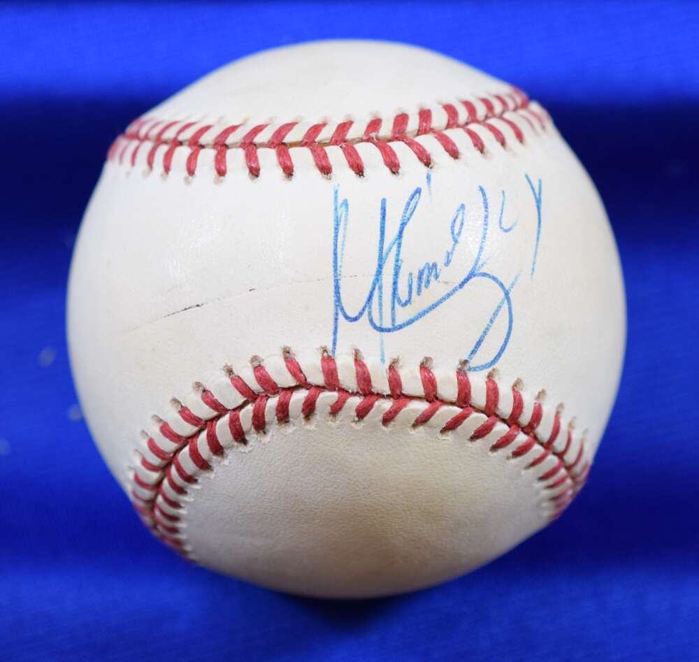 Manny Ramirez 2003年実使用直筆サイン入りキャップ　証明書付き Yahoo!オークション -「マニーラミレス サイン」の落札相場