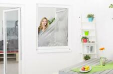 Sonnenschutz Fliegengitter Gaze für Fenster 130 x 150 Klettband Insektenschutz
