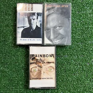 Lot Of 3 1980's Cassette Tapes Robert Palmer Sting & Rainbow See Desc For Titles - Picture 1 of 12