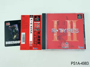 R-Types Best Playstation 1 Japanese Import PS1 Japan JP Region US Seller A - Picture 1 of 6
