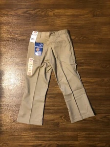 Youth Girls Dickies Uniform Stretch Khaki Pants Size 3 - Picture 1 of 4