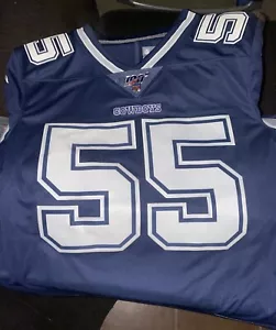 100th ANNI LEIGHTON VANDER ESCH DALLAS COWBOYS NIKE LIMITED JERSEY SZ M - Picture 1 of 7