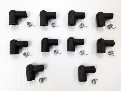 Крышка свечи зажигания (x10) - неопреновая с пружинным разъемом - Изображение 1 из 2