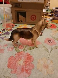 Vintage Plastic Breyer #64 RIN TIN TIN German Shepherd Dog Figure *rare* 