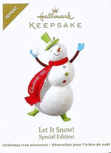 HALLMARK 2011 Snowman Let it Snow Special Edition Repaint Colorway Christmas NIB - Picture 1 of 1