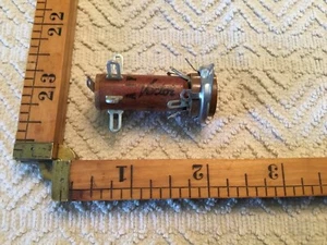 NOS Vector 7 Pin Tall Turret Bakelite Tube Socket Panel Mount - Bild 1 von 4