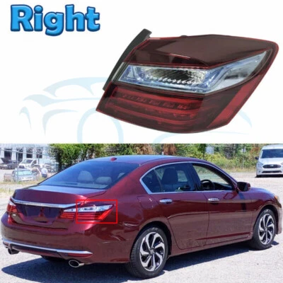 Luces de freno para Honda Accord 2016-2017 sedán derecho señales de giro luces traseras Foto 1 de 4