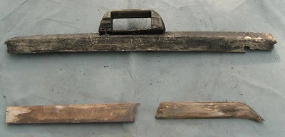 Mercedes Benz 300 A Adenauer 1952 lote de molduras interiores de madera en bruto original W186 Foto 1 de 2