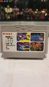 4 in 1 Famiclone/Famicom Cartridge Nes Tv Game - Picture 1 of 2