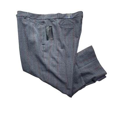 Pantalón a cuadros Avenue Tummy Control para mujer talla 28 Petite c Foto 1 de 4