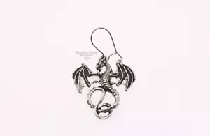 Alchemy Gothic Wyverex Single Earring E175 Goth Mystic Dragon Wyrm Magic Gift - Picture 1 of 3