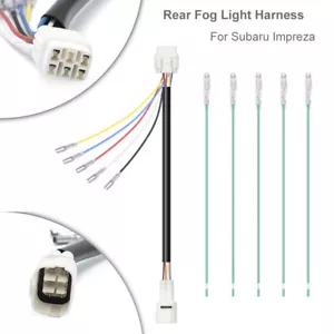 Rear Fog Light 4th Brake Plug&Play Wire Harness for Subaru Impreza/ XV Crosstrek - Bild 1 von 9