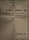 UNIONE SPORTIVA VIGNOLESE VII COPPA APPENNINO GARA CICLISTICA ANNO 1923