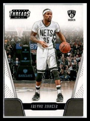 Trevor Booker 2016-17 Panini Threads #23 Brooklyn Nets - Image 1 of 2