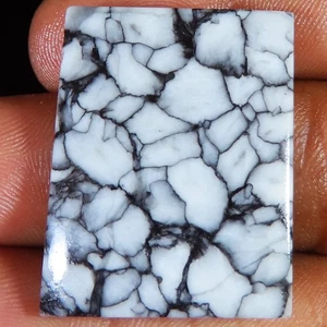 62.85 CT Natural PINOLITH JASPER Cushion Cabochon A++ Gemstone 25x32x5 mm WR377 - Picture 1 of 7