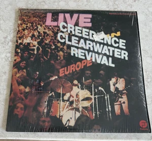 1973 CREEDENCE CLEARWATER REVIVAL 2LP Live In Europe SHRINK! Fantasy CCR-1 NM! - Picture 1 of 6
