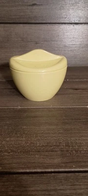 Azúcarero amarillo Windsor MelMac vintage con tapa 414-1 hecho en EE. UU. Foto 1 de 4