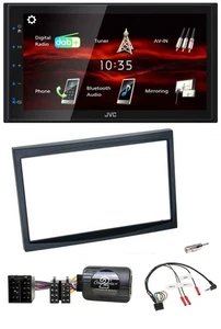 JVC USB Bluetooth Lenkrad DAB 2DIN Autoradio für Citroen C3 C2 Berlingo schwarz - Bild 1 von 10