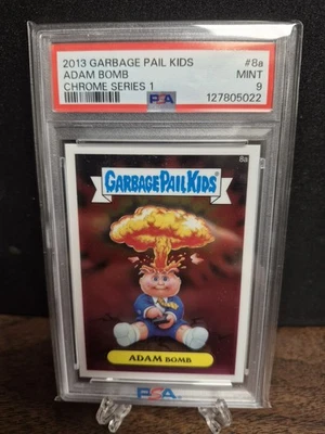 Adam Bomb 2013 Garbage Pail Kids GPK CHROME Series 1 #8A PSA 9 MINT TOPPS - Image 1 of 2
