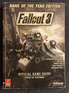 Fallout 3 Game of the Year Edition Prima Official Game Guide All Platforms - Picture 1 of 9