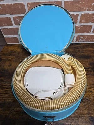 Secador de pelo Presto portátil vintage con estuche modelo Sears Roebuck probado y funcionando. Foto 1 de 4