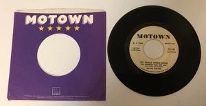 DAVID RUFFIN “My Whole World Ended” Motown 1st Pressing Soul 1969 PROMO 45rpm - Picture 1 of 2
