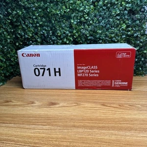 Canon 071H Original High Yield Laser Toner Cartridge - Black - 1 Pack (5646c001) - Picture 1 of 5