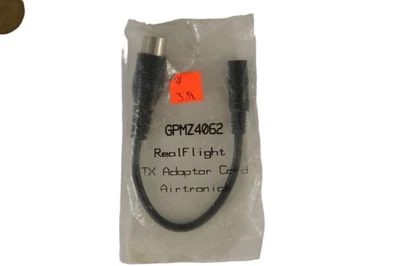 Airtronics Radio TX Adapter Cable for RealFlight RC Flight Simulator GPMZ4062 - Image 1 of 2
