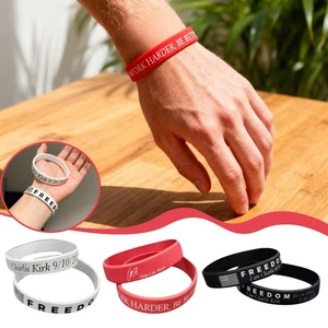 Bracciale Charlie Kirk "Be Better Work Harder" - 50% dei profitti a svolta - Foto 1 di 18
