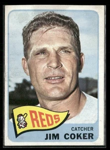 1965 Topps #192 Jimmie Coker EX/EX+ Set Break - See Images for Condition. - Imagen 1 de 2