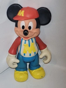Figura Vinilo Vintage Posable 12 Pulgadas Mickey Mouse Walt Disney - Imagen 1 de 9