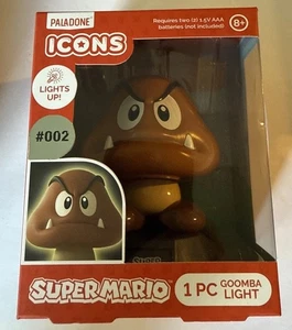 Paladone Goomba Super Mario Nintendo Paladone Icons Mini Light #002 - Picture 1 of 5