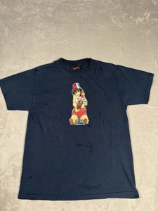 Vintage 90s Hook Ups Shirt Hot Dogs Girl Made In USA Men’s Size M - Picture 1 of 8