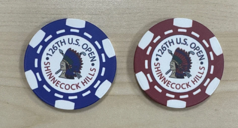 Fichas de póquer US Open Shinnecock Hills 2026 4 piezas Foto 1 de 1