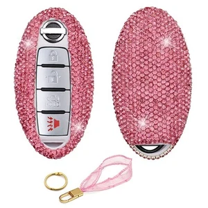 Key Fob Cover Compatible with Nissan Altima Maxima Murano Rogue Sentra Armada... - Picture 1 of 6