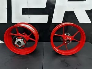 2016-2019 Aprilia RSV4 Front And Rear Wheels OEM Genuine Wheels Super pole - Picture 1 of 14