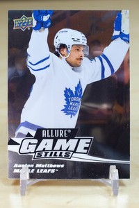 2022-23 Upper Deck Allure Game Stills #GS-1 Auston Matthews - Toronto
