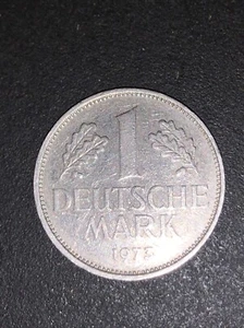 1 D-Mark Stück; 1x 1973 G ; Umlauf - Bild 1 von 2
