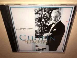 Arthur Rubinstein CD Chopin 14 Waltzes Impromtus Fantaisie Improptu Bolero - Picture 1 of 3