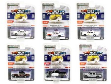 New listing
"HOT PURSUIT" SERIES 39, SET OF 6 POLICE CARS 1/64 DIECAST BY GREENLIGHT 42970