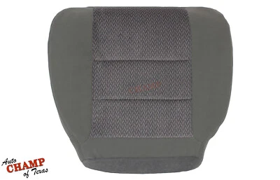 Ford F250 F350 XLT 2002 2003 cabina X cuádruple lado del conductor parte inferior cubierta de asiento gris Foto 1 de 4