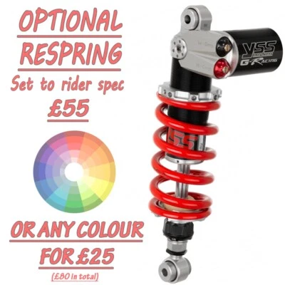 Amortiguador mono Suzuki GSX-R GSXR 750 2012-2018 YSS MG456-315TRWL67I-858 Foto 1 de 3