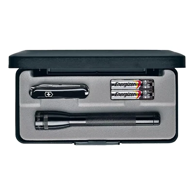 MAGLITE VICTORINOX MAGLITE® Mini Xenon, 2 Zellen, AAA Victorinox Messer-Kombination M3A49L