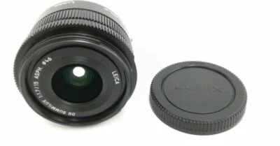 Panasonic Micro Four Thirds Leica DG SUMMILUX 15 мм/F1.7 ASPH. Черный H-X015-K - Изображение 1 из 4