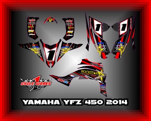 Graphics Kit Custom Printed for Yamaha YFZ450R YFZ 45R(2014-2021) PRIME - Bild 1 von 1