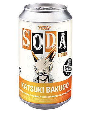 Funko Vinyl Soda: My Hero Academia - Katsuki Bakugo Cover