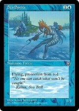 Sea Sprite x4  Homelands MtG  LP to NM