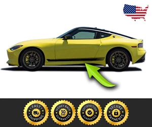 Rocker Racing Side Stripes Graphics Decal Kit Fits - 2022 Nissan Z Fairlady - Picture 1 of 2