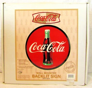 Nuevo letrero retroiluminado montado en la pared de Coca Cola 1999 artículo # 9105 - Imagen 1 de 5